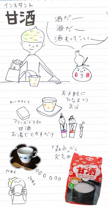 甘酒　森永甘酒